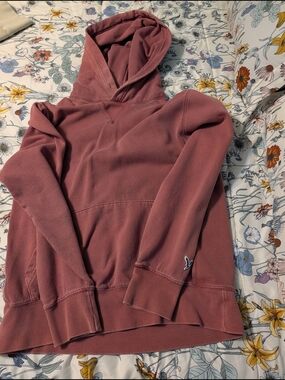 American Eagle Outfitters Women's Hoodie in Dusty Rose